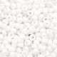 Miyuki rocailles Perlen 8/0 - Opaque white 8-402